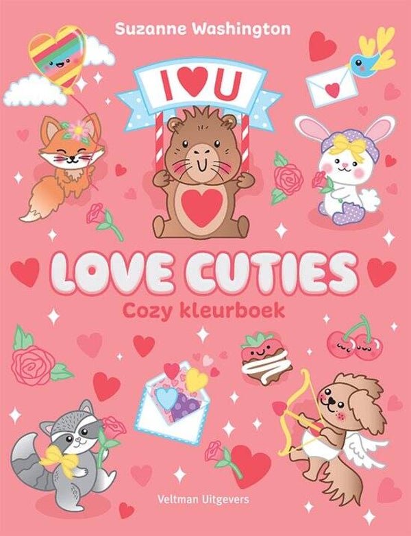Veltman - Cozy kleurboek - Love Cuties