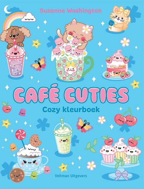 Veltman - Cozy kleurboek - Café Cuties