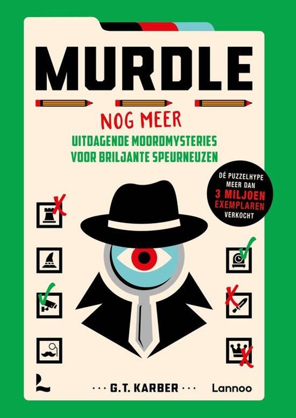 Lannoo - Murdle - Nog meer uitdagende moordmysteries voor briljante speurneuzen