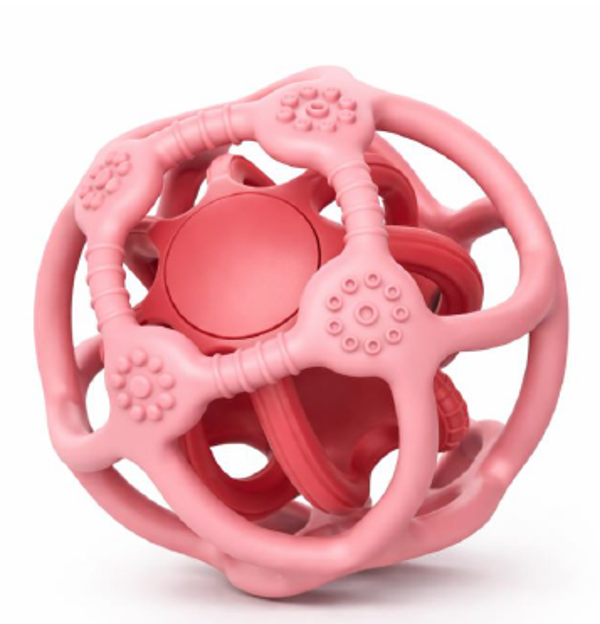 Little L - Set van 2 sensorische ballen - Rood