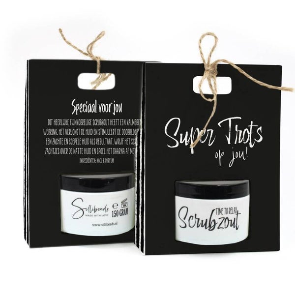 Sillibeads - Scrubzout - Super trots op jou