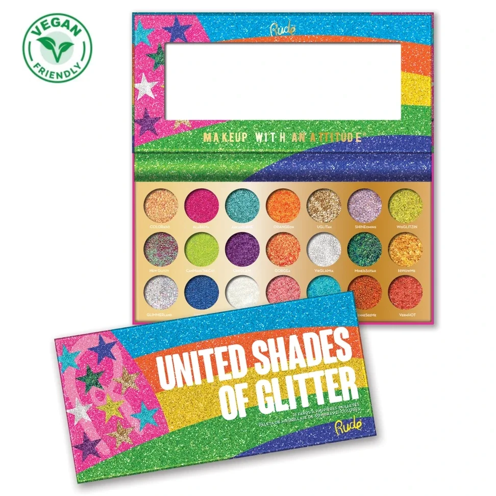 Rude Cosmetics - United Shades of Glitter