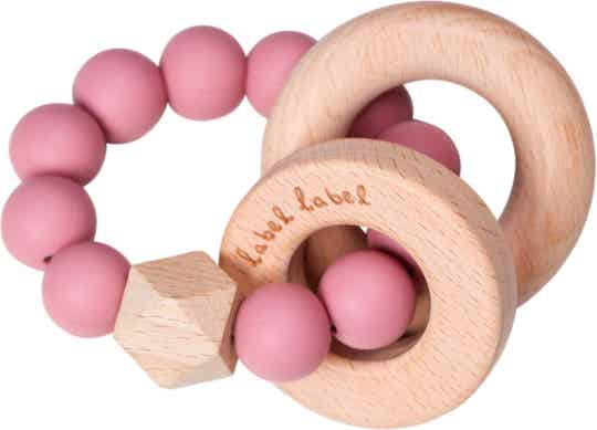 Bijtring roze rond
