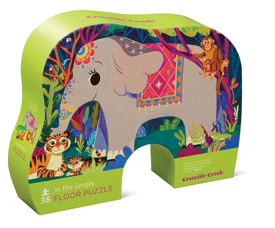 Crocodile Creek - In the jungle - Vloerpuzzel 36 stukjes