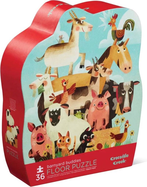 Crocodile Creek - Barnyard Buddies - Vloerpuzzel 36 stuks