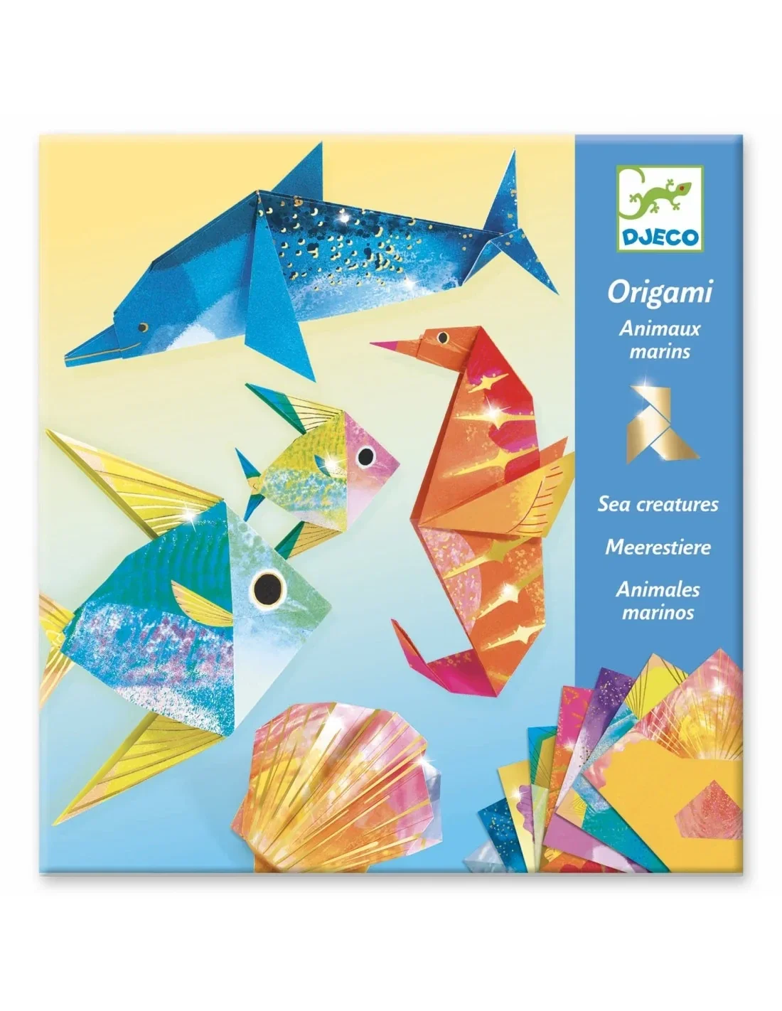 Djeco - Origami - Zeedieren