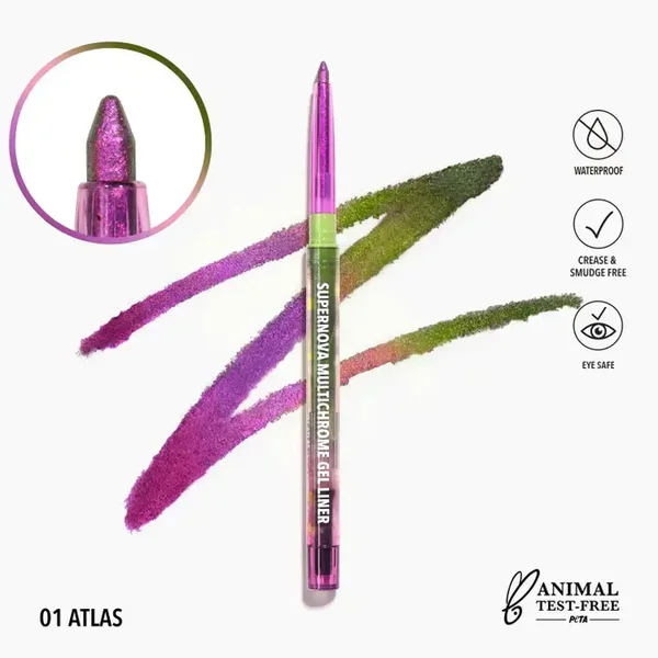 Moira - Supernova multichrome gel eyeliner - Atlas