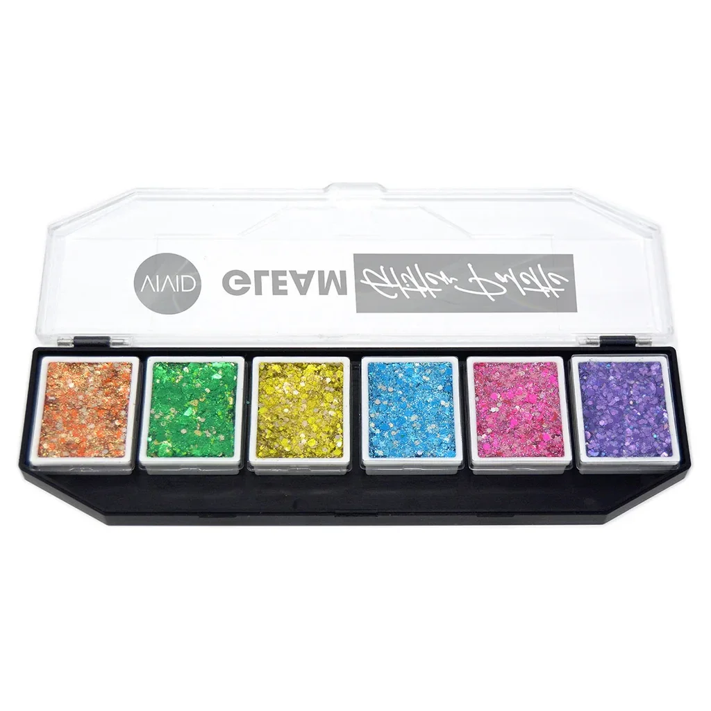 Vivid - Chunky glitter cream palette - Brilliant