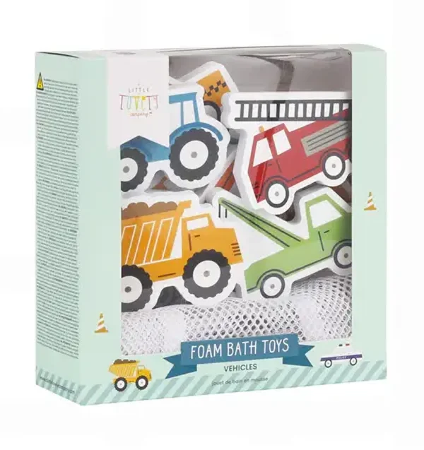 A Little Lovely Company - Foam badspeelgoed - Vehicles