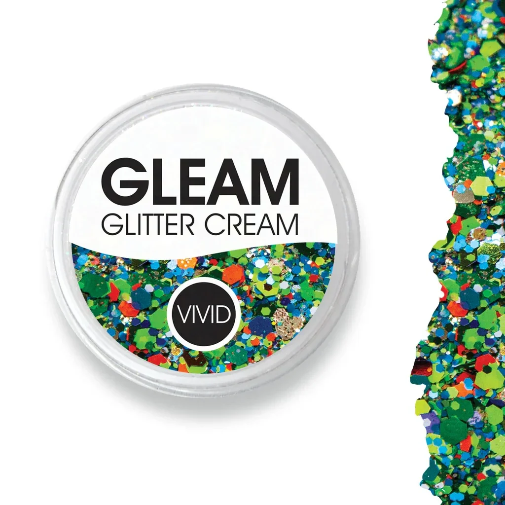 Vivid - Chunky glitter cream - Bush Gardens