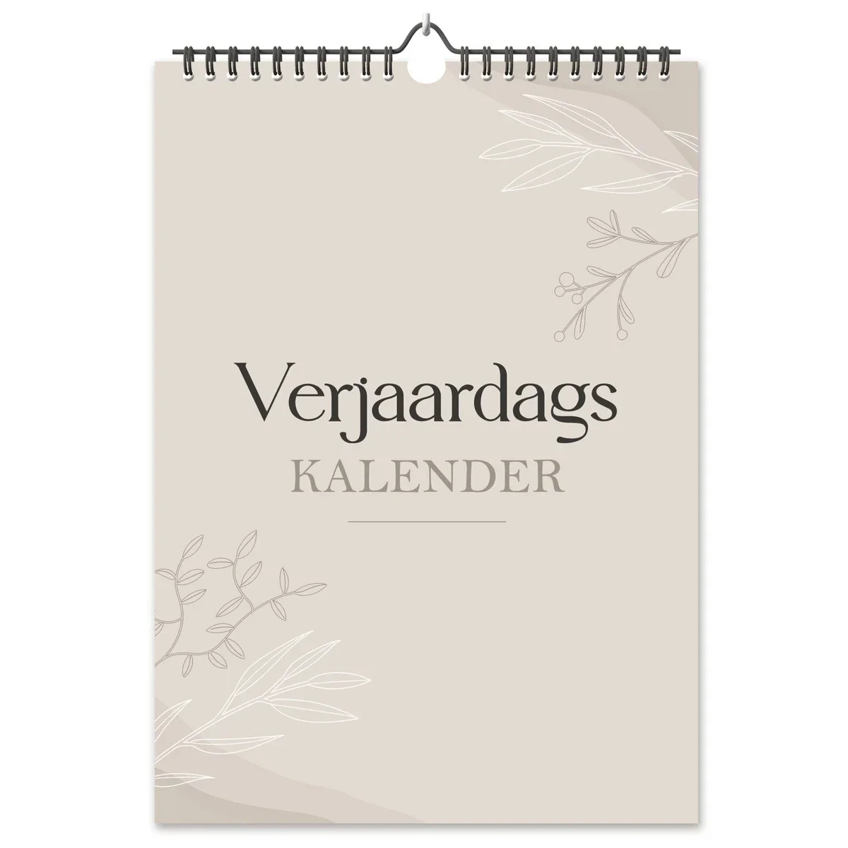 Fyllbooks - Verjaardagskalender - Beige