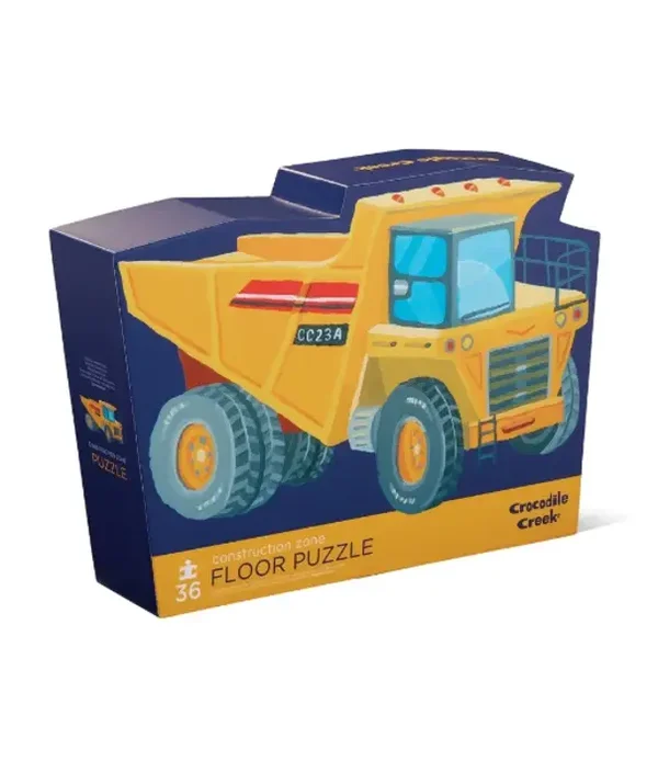 Crocodile Creek - Construction zone - vloerpuzzel 36 stukjes