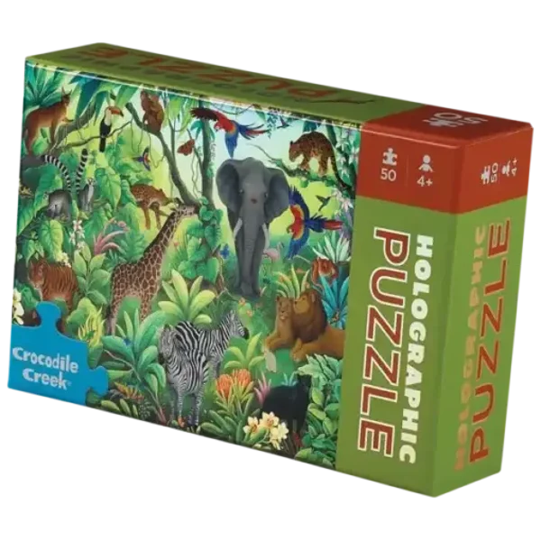 Crocodile Creek - Holografisch - Jungle Paradijs - 50 stukjes
