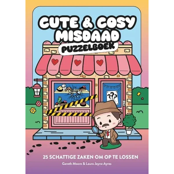 MUS - Cozy kleurboek - Misdaadpuzzelboek