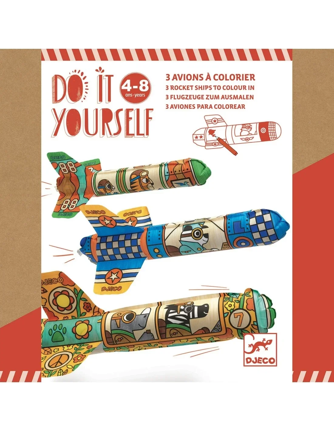 Djeco - Knutselset - Raketten