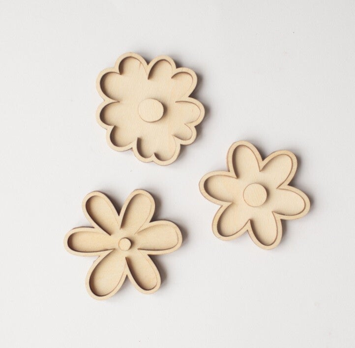 Speeltray set bloemen