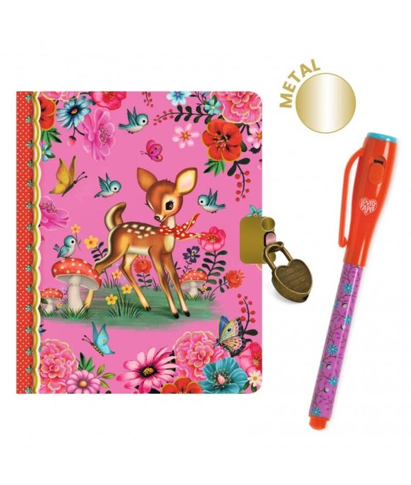 Djeco - Fiona Secret Notebook met magische pen