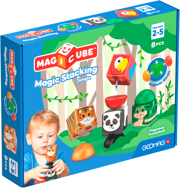 Geomag - Magicube - Stacking Blocks - Jungle