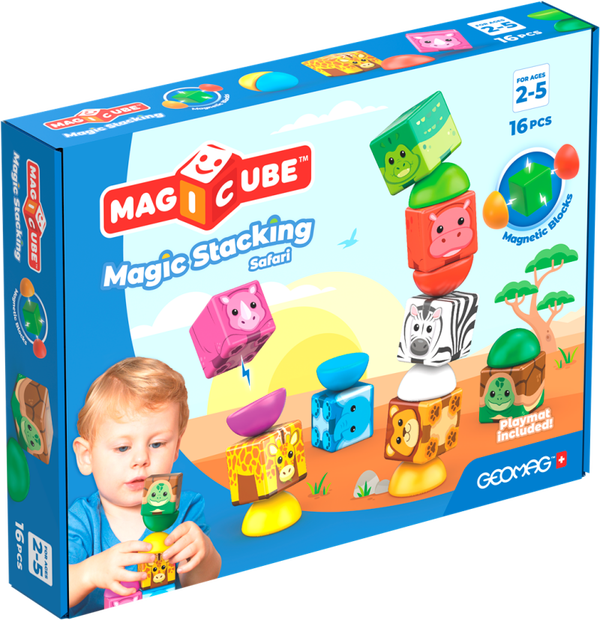 Geomag - Magicube - Stacking Blocks - Safari