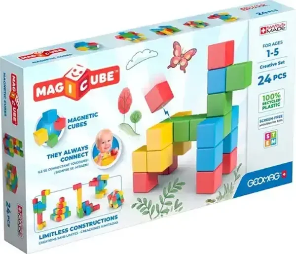 Geomag - Magicube - Recycled Creative Set 24-delig