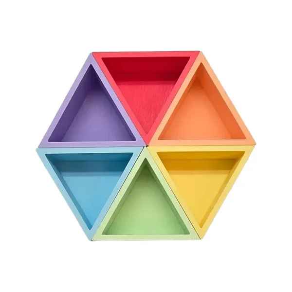 Grennn - Mandigo driehoek bakjes - Pastel