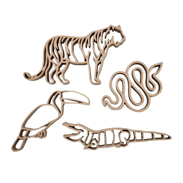 Grennn - Uitsteker - Jungle dieren