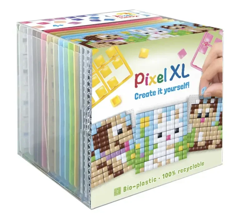 Pixelhobby - XL 3-pack - Huisdieren