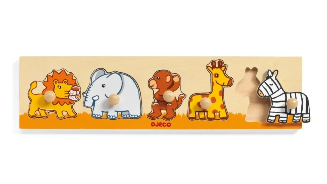 Djeco - Houten puzzel - Sava'n'co