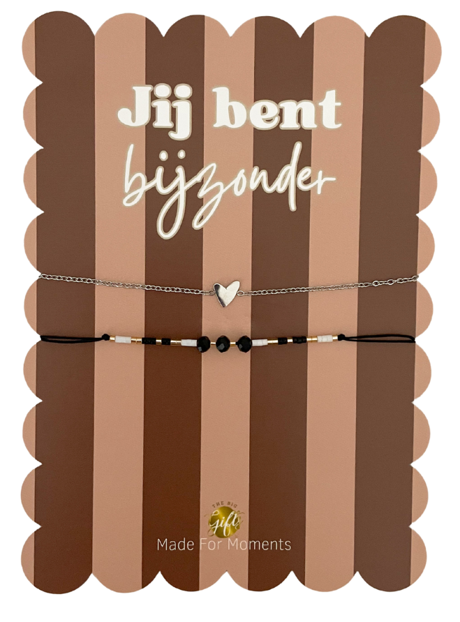 The Big Gifts - Armbandset - Jij bent bijzonder