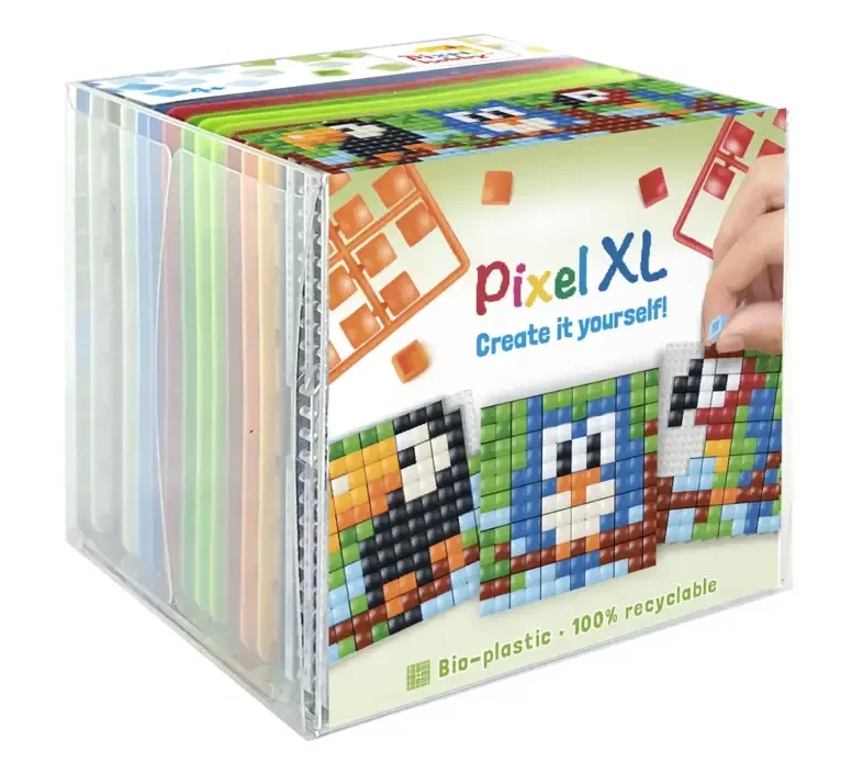 Pixelhobby - XL 3-pack - Vogels
