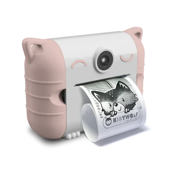 Kidywolf - Kidyprint thermische fotocamera - Roze