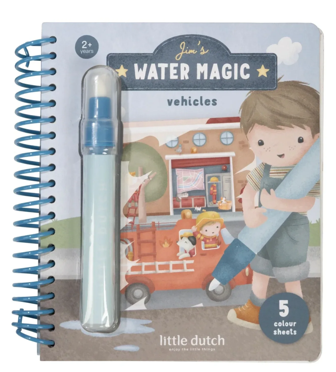 Little Dutch - Waterkleurboek - Jim
