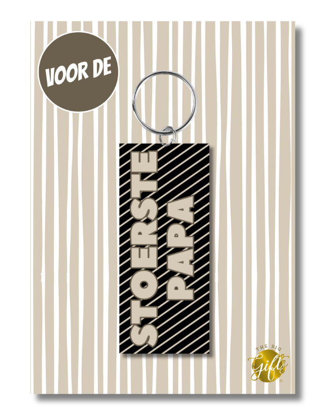 The Big Gifts - Sleutelhanger - Papa