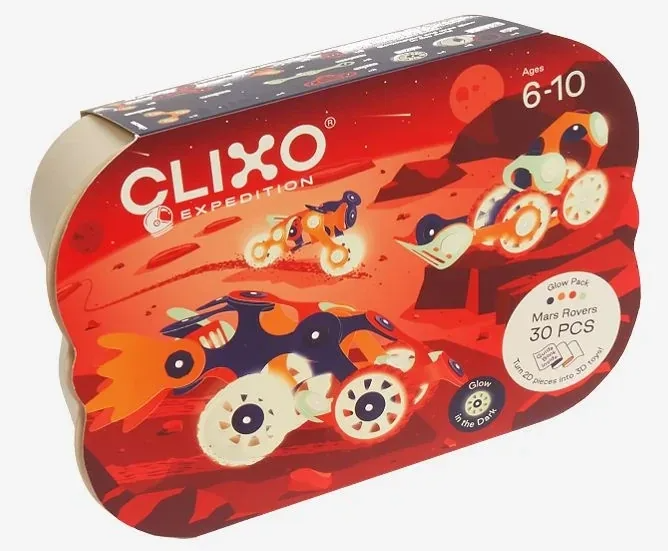 Clixo - Mars Rovers pack - 30 stuks