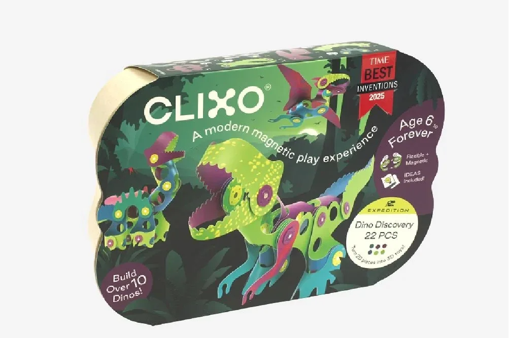 Clixo - Dino discovery pack - 22 stuks