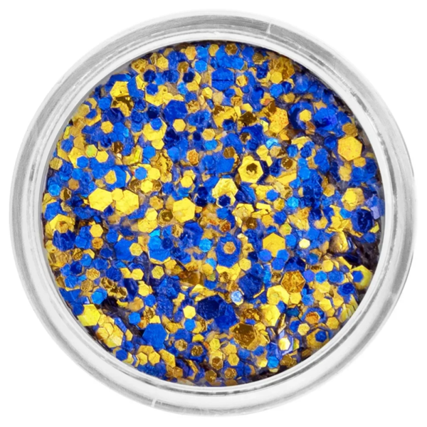 PXP - Chunky glitter cream - 10 ml - Blue gold