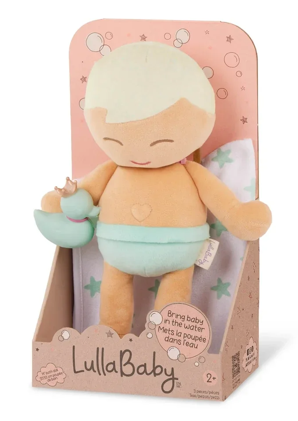 Lullababy - Pluche badpop jongen - Blond