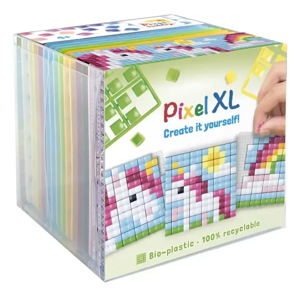Pixelhobby - XL 3-pack - Eenhoorns
