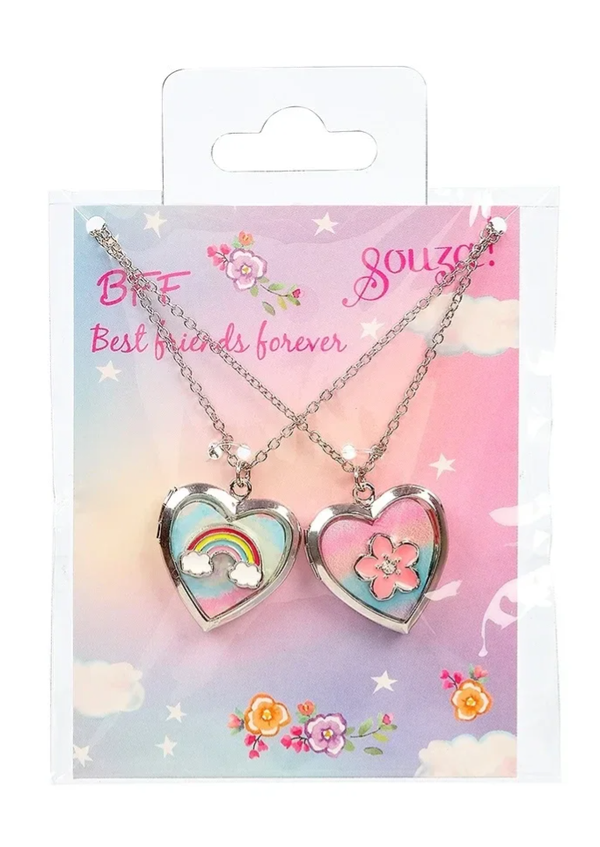 Souza! - BFF kettingen - Lock hearts
