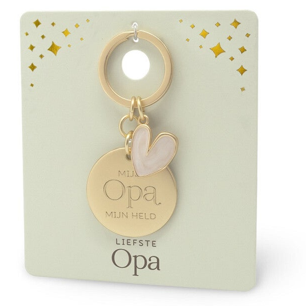 Sleutelhanger goud - Opa