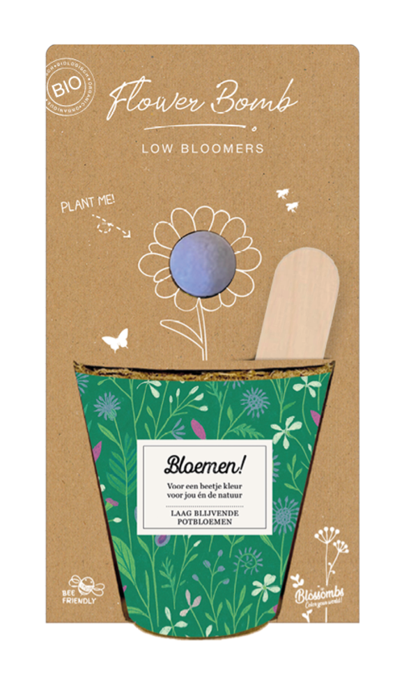 Blossombs - Grow kit met laagbloeiende bloemen - Bloemen