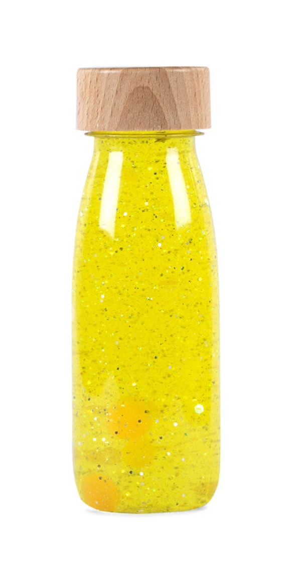 Petit Boum - Sensorische fles - Geel