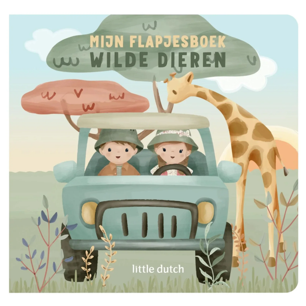 Little Dutch - Flapjesboek - Wilde Dieren