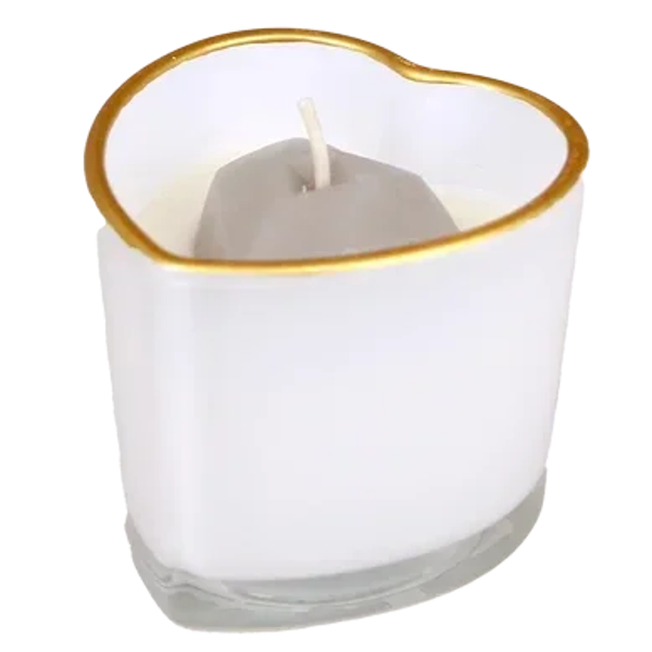 My Flame - Geurkaars in hartvorm - Een hart onder de riem