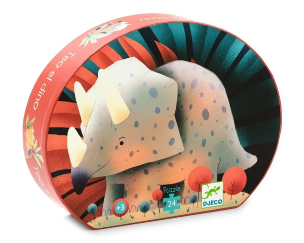 Djeco - Puzzel - Teo el dino