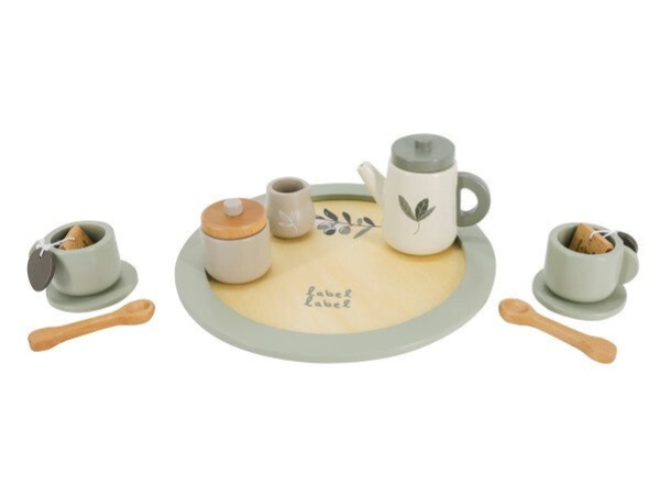 Label Label - Theesetje - Olijfgroen