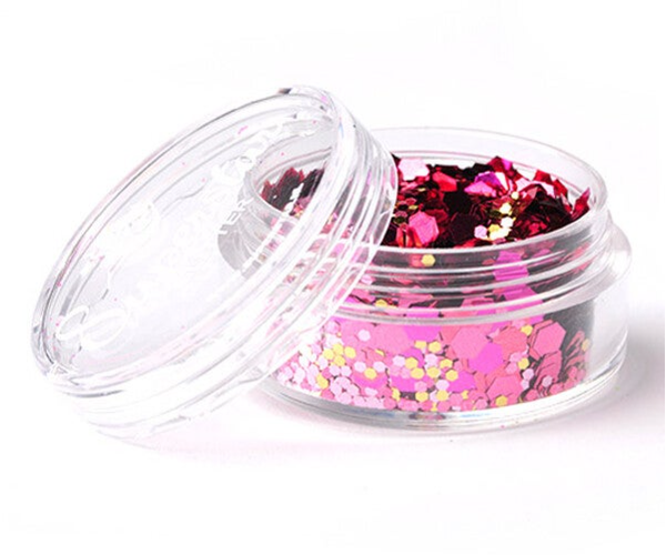 Superstar - Chunky glitter - Pink Lady