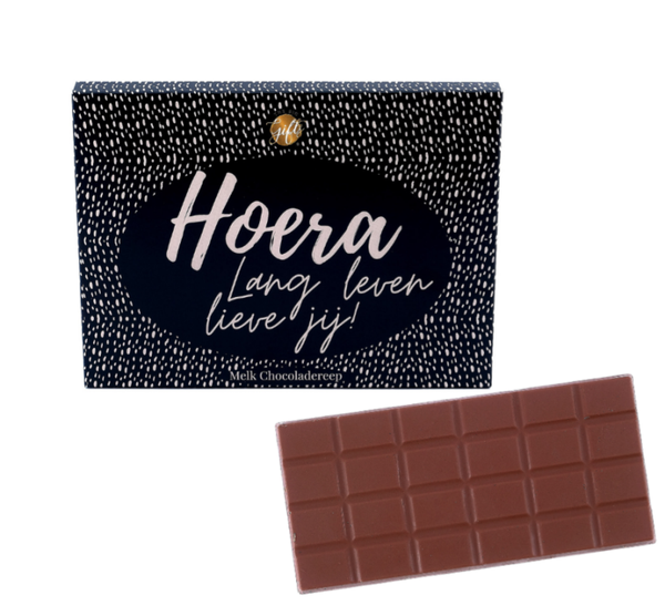 The Big Gifts - Chocoladereep - Hoera