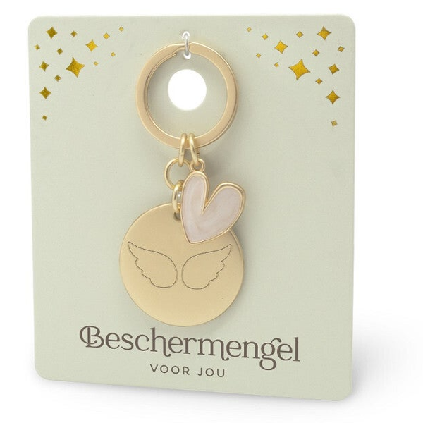 Sleutelhanger goud - Beschermengel
