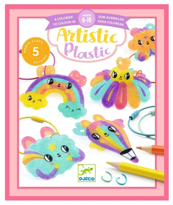 Djeco - Sleutelhangers knutselset - Kawaii